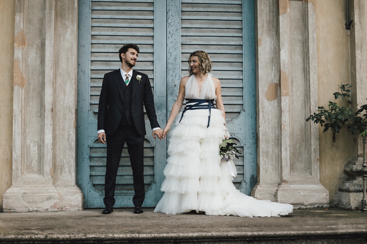 Abito da sposa a balze in tulle (1)