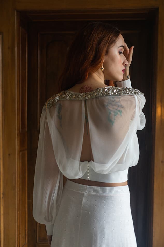 4. abito da sposa non convenzionale