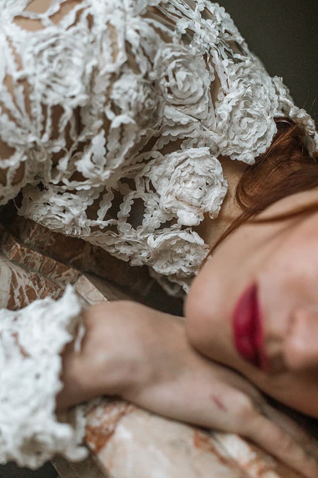 5. abito da sposa con pizzo tattoo